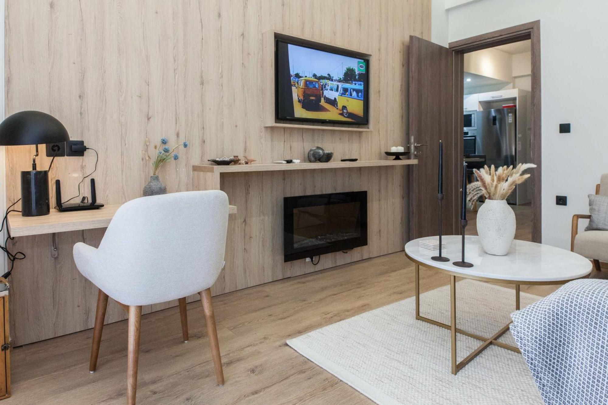 Acropolis View Modern Deluxe With Balcony Apartment Athens