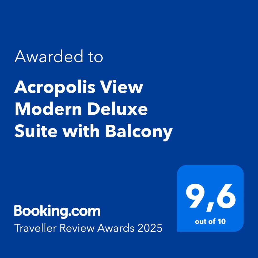 Apartment Acropolis View Modern Deluxe With Balcony *